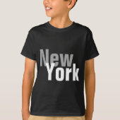 New York Mens Basic Dark _1  T-shirt (Voorkant)