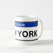 New York Mercosur Koffiemok (Voorkant rechts)