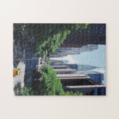 New York met Gele Cab & Empire State Building Legpuzzel (Horizontaal)