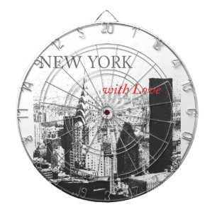 New York met liefde Dartbord