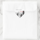 New York met liefde Hart Sticker (Tas)