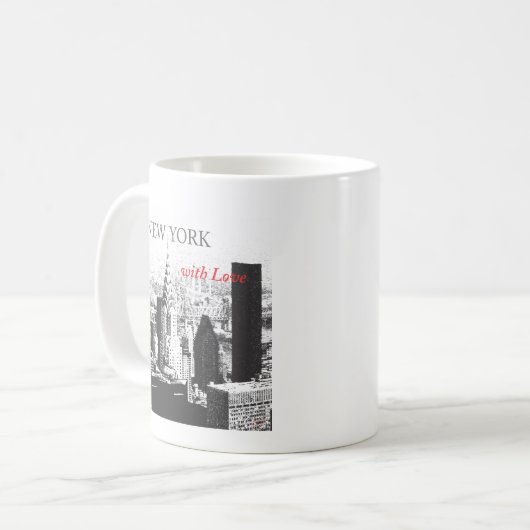 New York met liefde Koffiemok (Voorkant links)