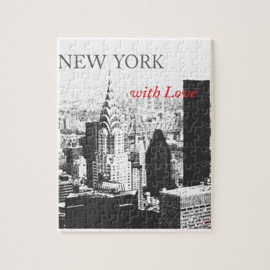 New York met liefde Legpuzzel (Verticaal)