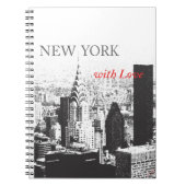 New York met liefde Notitieboek (Voorkant)