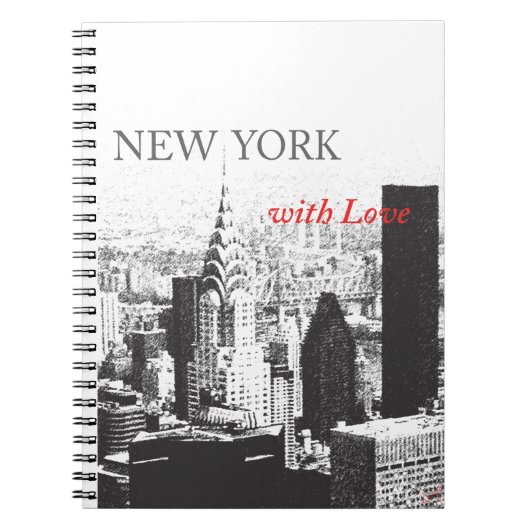 New York met liefde Notitieboek (Voorkant)
