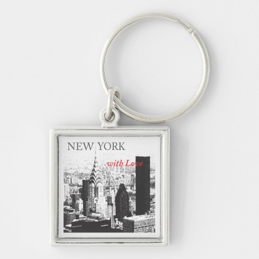 New York met liefde Sleutelhanger (Voorkant)