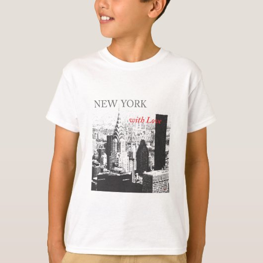 New York met liefde T-shirt (Voorkant)