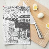 New York met liefde Theedoek (Quarter Fold)