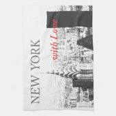 New York met liefde Theedoek (Verticaal)