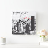 New York met liefde Vierkante Klok (Huis)