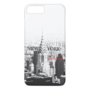 New York met Love iPhone 7 hoesje