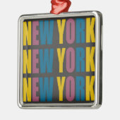 New York Metal Ornament (Links)
