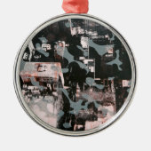 New York Metalen Ornament (Voorkant)