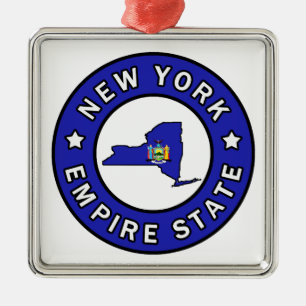 New York Metalen Ornament
