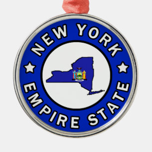 New York Metalen Ornament