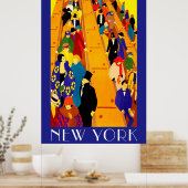 New York-metro Poster (Keuken)