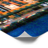 New York Midtown Manhattan - Digitale Kunstafdrukk Poster (Hoek)