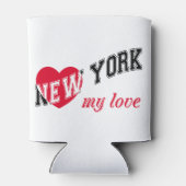 New York, mijn liefde Blikjeskoeler (Achterkant)