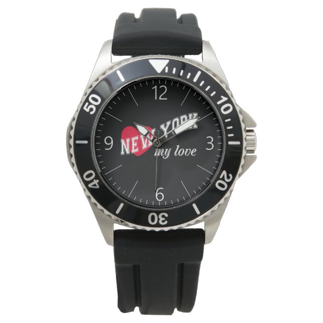 New York, mijn liefde Horloge (Voorkant)