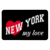 New York, mijn liefde Magneet (Horizontaal)