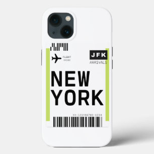 New York Mini Boarding Pass Case-Mate iPhone Case