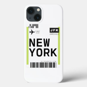 New York Mini Boarding Pass Case-Mate iPhone Case