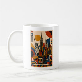 New-York Modern – Geometrische Kunst Mok