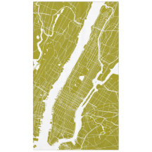 New York Modern Map