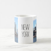 New York Modern Twee Foto's Koffiemok (Center)