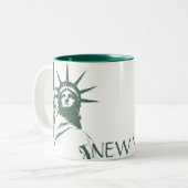New York Mok New York Status of Liberty Coffee Cup (Voorkant links)