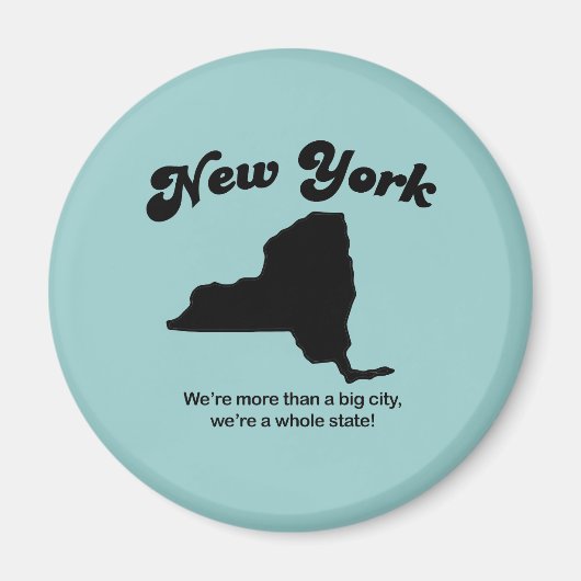 New York Motto - Een hele staat Magneet (Voorkant)