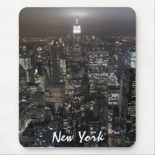 New York Mousepad Cityscape New York City Gifts Muismat