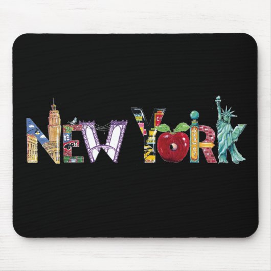 New York mousepad Muismat (Voorkant)