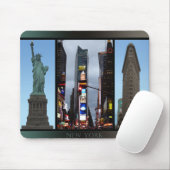 New York Mousepad New York Souvenir Landmarks Gift Muismat (Met muis)