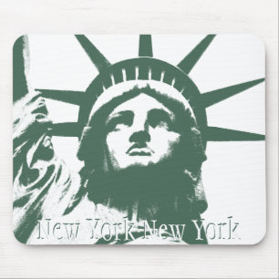 New York Mousepad New York Status of Liberty Gifts Muismat