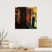NEW YORK MOVIE EDWARD HOPPER POSTER (Keuken)