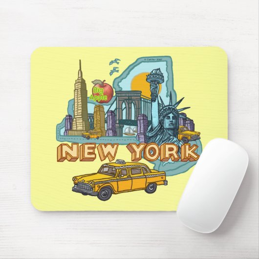 New York Muismat (Met muis)