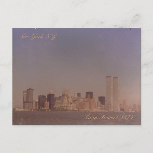 New York, N.Y. Briefkaart (Voorkant)