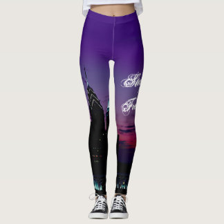 New York nacht gratis Leggings