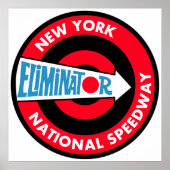 New York National Speedway  bord Poster (Voorkant)
