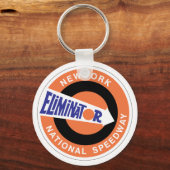 New York National Speedway Sleutelhanger (Voorkant)