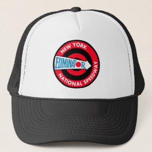 New York National Speedway vintage bord Trucker Pet