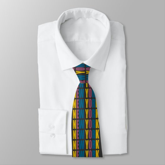 New York Necktie Stropdas (Gebonden)