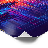 New York Neon Lights Perfect Poster (Hoek)