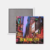 New York Neon Magnet (Voorkant / Achterkant)
