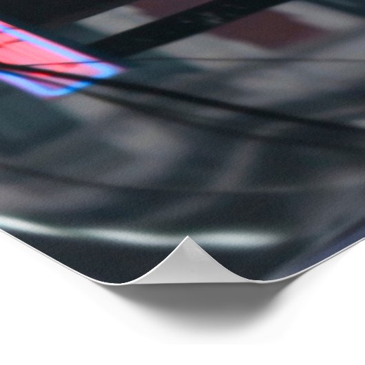 New York neon Poster (Hoek)