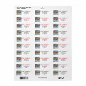New York New Address Label (Full Sheet)