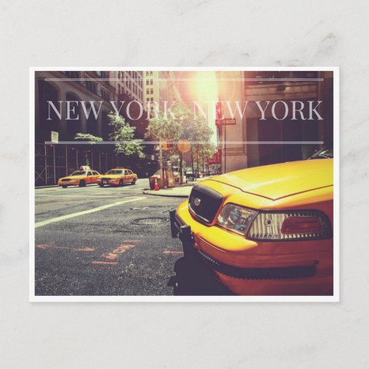 New York, New York Briefkaart (Voorkant)