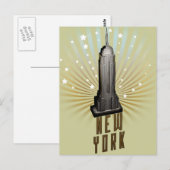 New York New York Briefkaart (Voorkant / Achterkant)