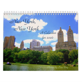 New York, New York Een kalender voor 2026